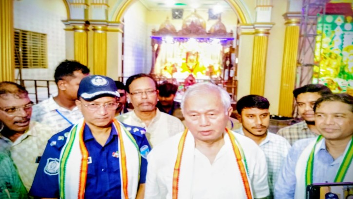 শারদীয় দুর্গোৎসব আমাদের শান্তি, ঐতিহ্য ও সম্প্রীতির প্রতীক ঃ পার্বত্য চট্টগ্রাম বিষয়ক উপদেষ্টা 