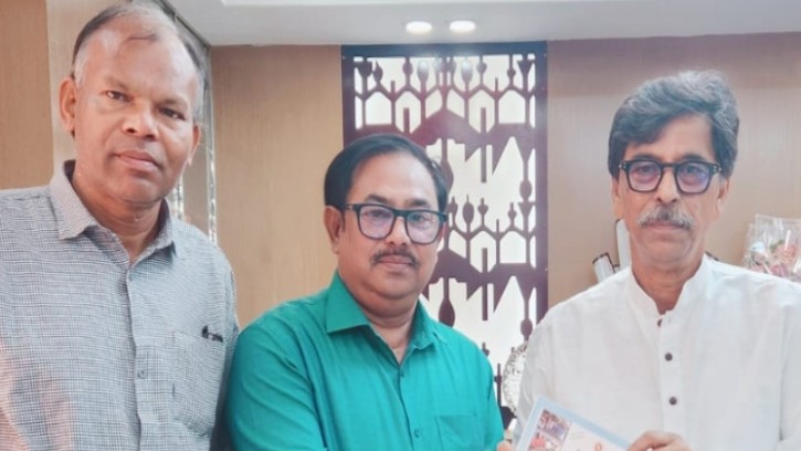 যশোরে ভেষজ উদ্ভিদের গবেষণা ইনস্টিটিউট প্রতিষ্ঠার বিষয়ে কৃষি মন্ত্রীর সাথে বাংলাদেশ ইউনানী আয়ুর্বেদিক ও হোমিওপ্যাথিক ফাউন্ডেশন এর মতবিনিময় 